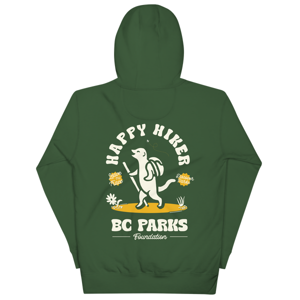 Happy Hiker Hoodie - BC Parks Foundation