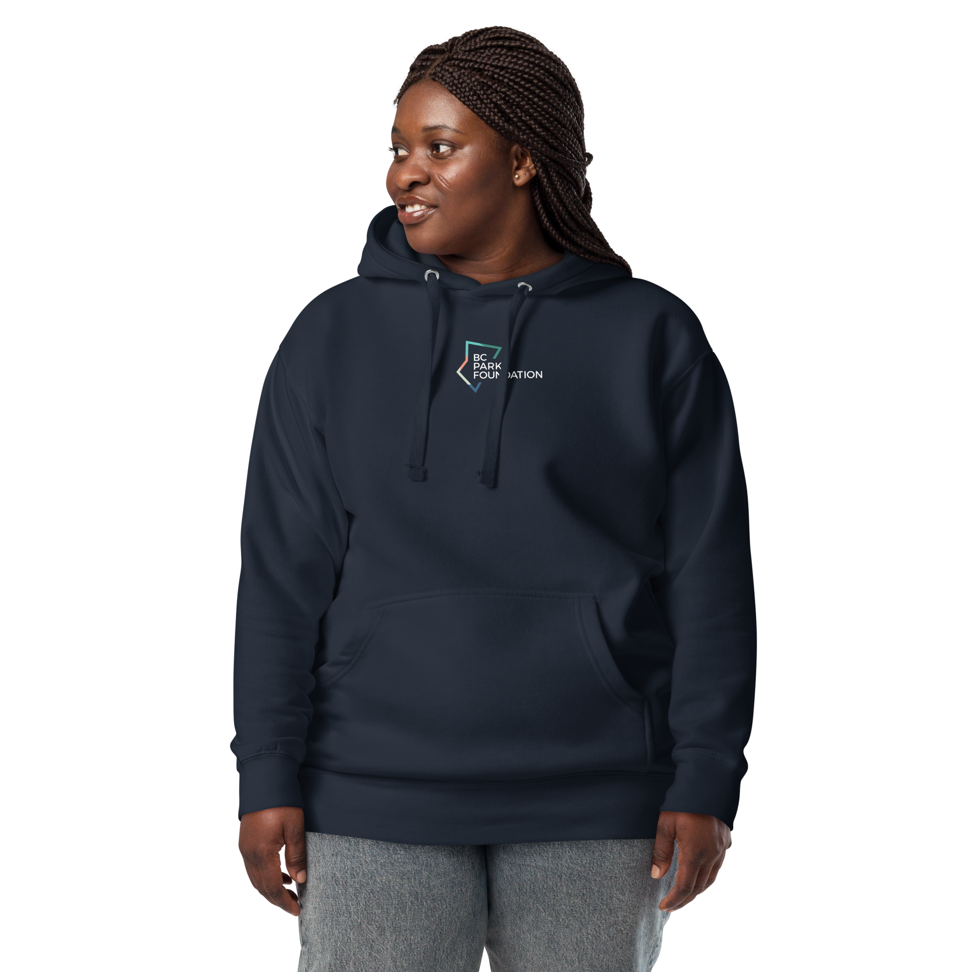 Embroidered BC Parks Foundation Logo Hoodie