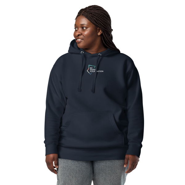 Embroidered BC Parks Foundation Logo Hoodie