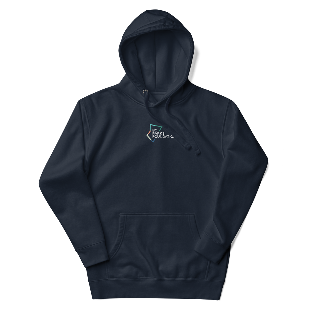 Embroidered BC Parks Foundation Logo Hoodie