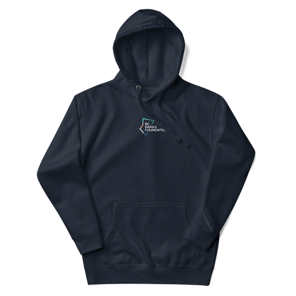 Embroidered BC Parks Foundation Logo Hoodie