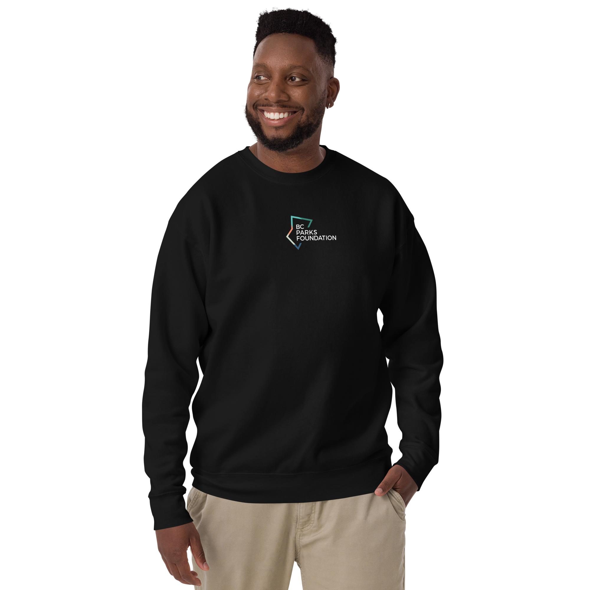 Embroidered BC Parks Foundation Logo Sweater