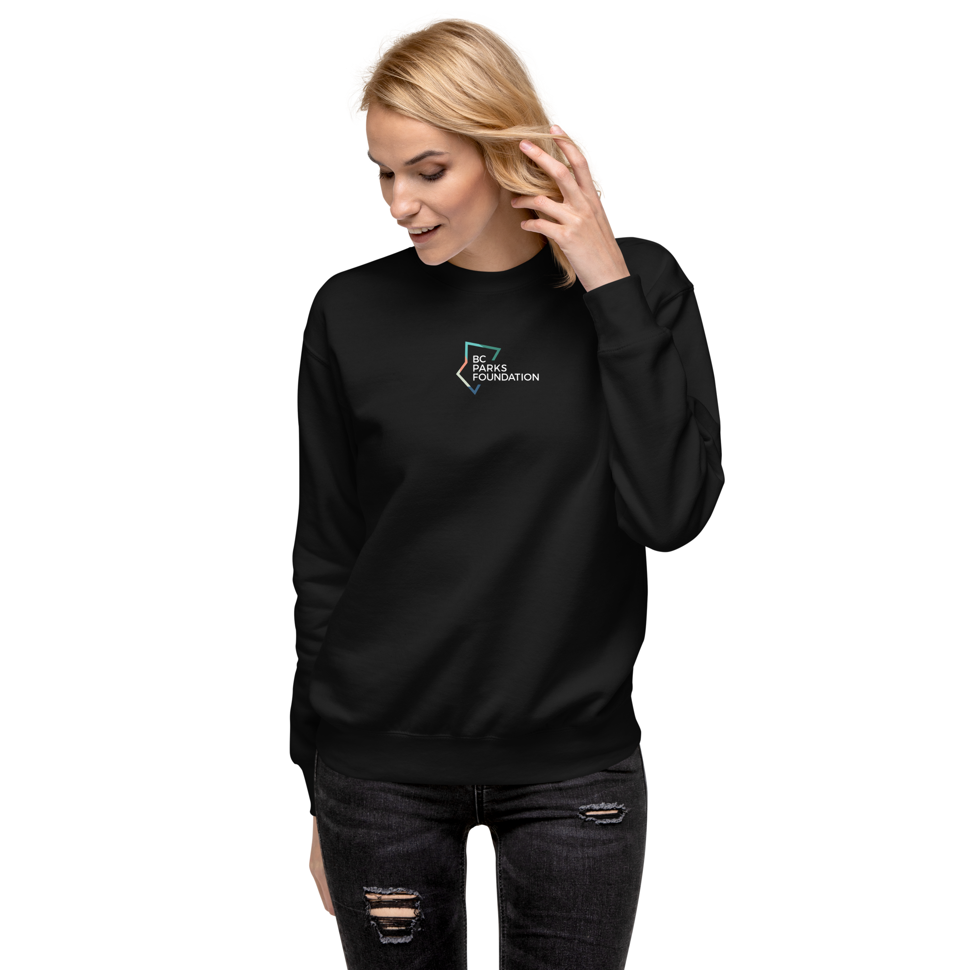 Embroidered BC Parks Foundation Logo Sweater