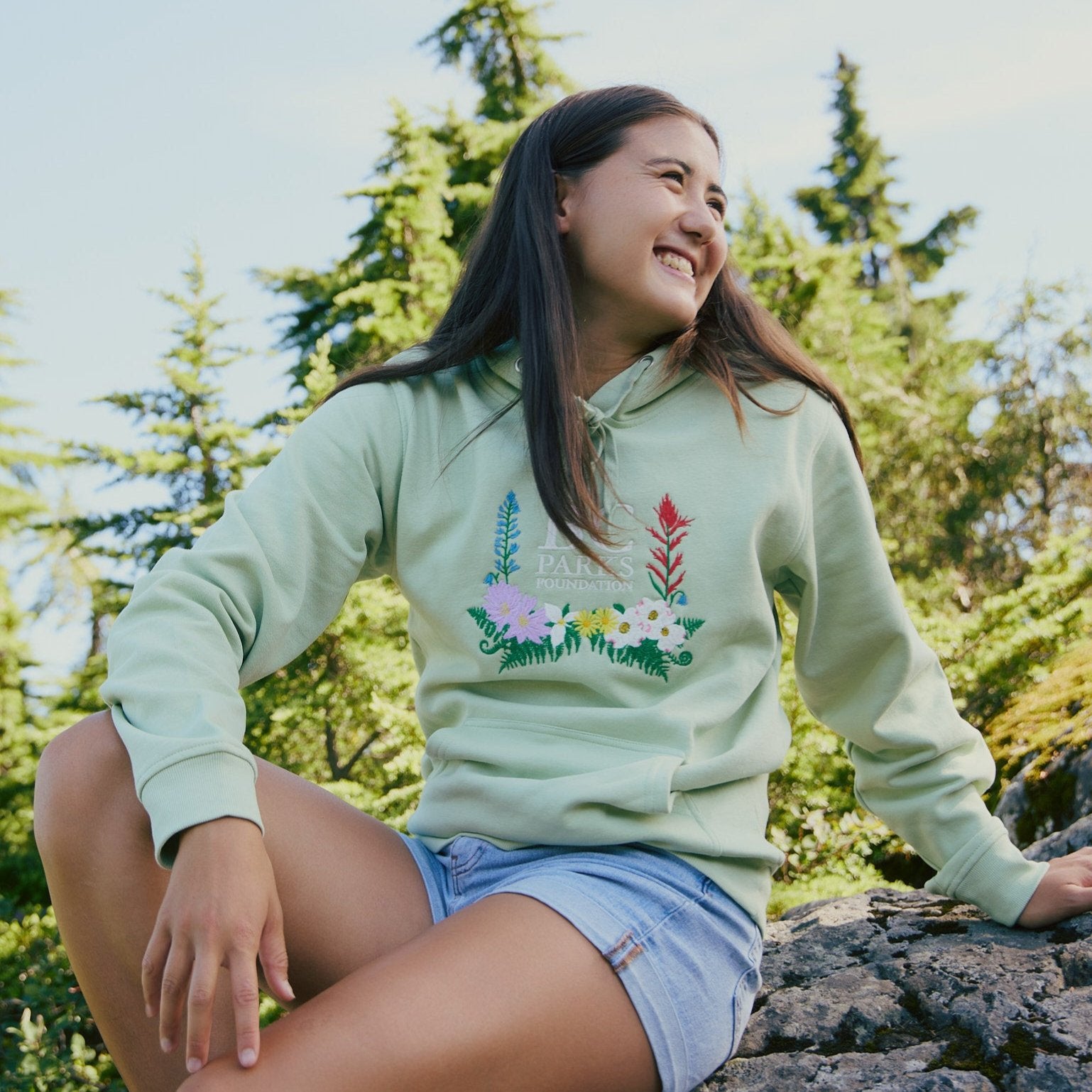 BC Wildflower Hoodie – BC Parks Foundation Shop