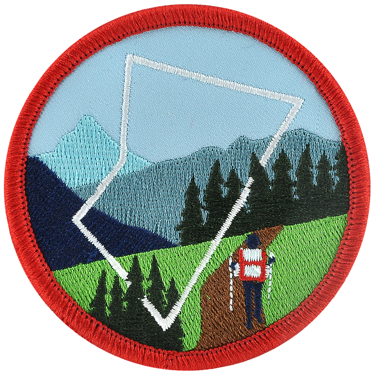 Hiking patches clearance