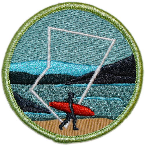 BC Parks Foundation surfing patch