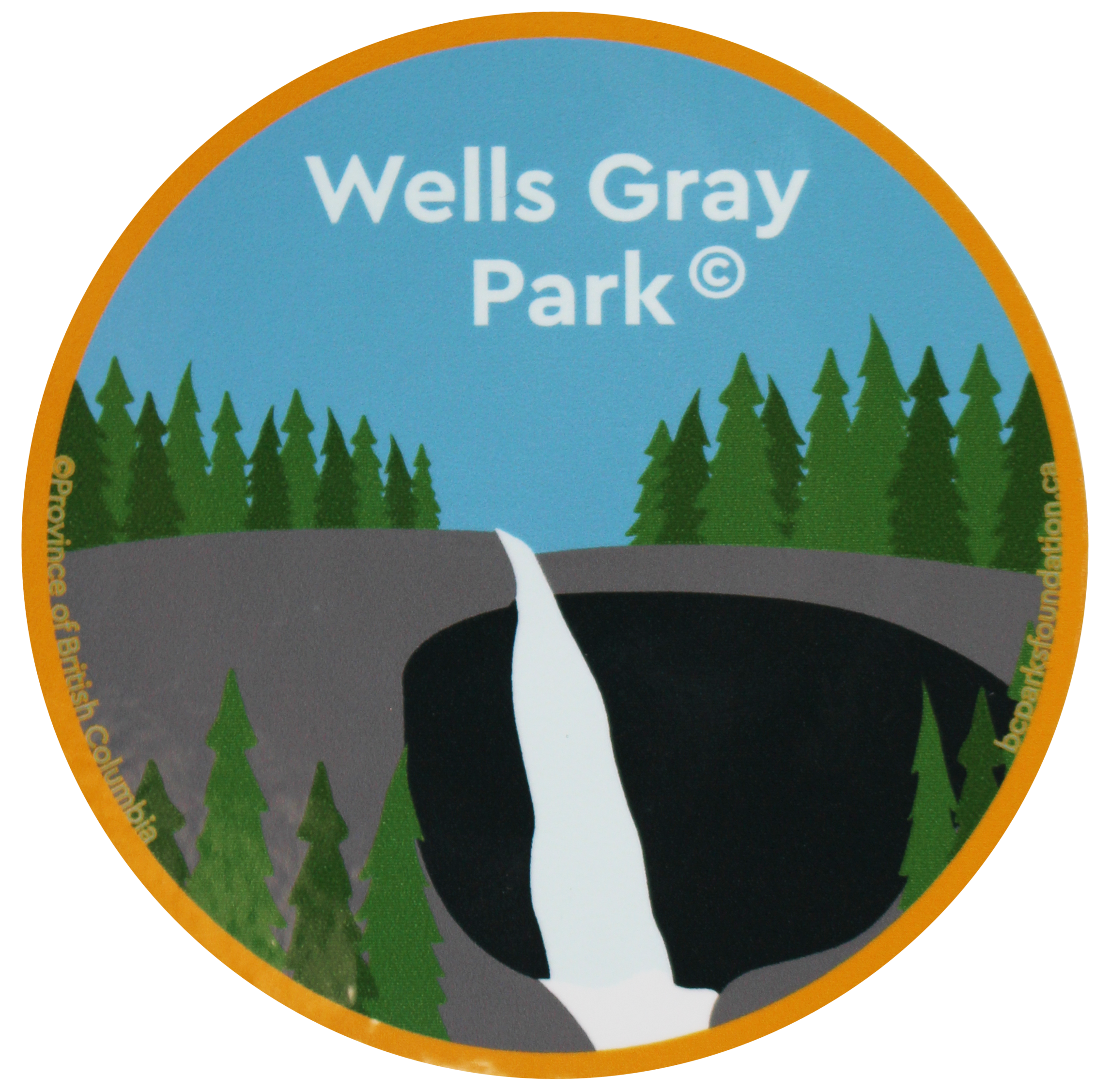 Wells Gray Park Sticker