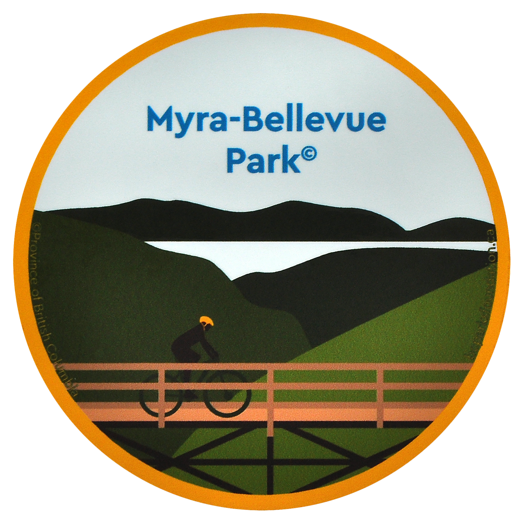 Myra-Bellevue Provincial Park Sticker