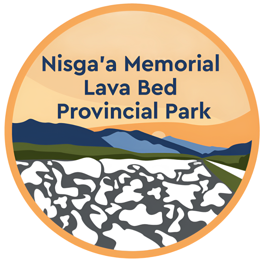 Nisga'a Memorial Lava Bed Park Sticker
