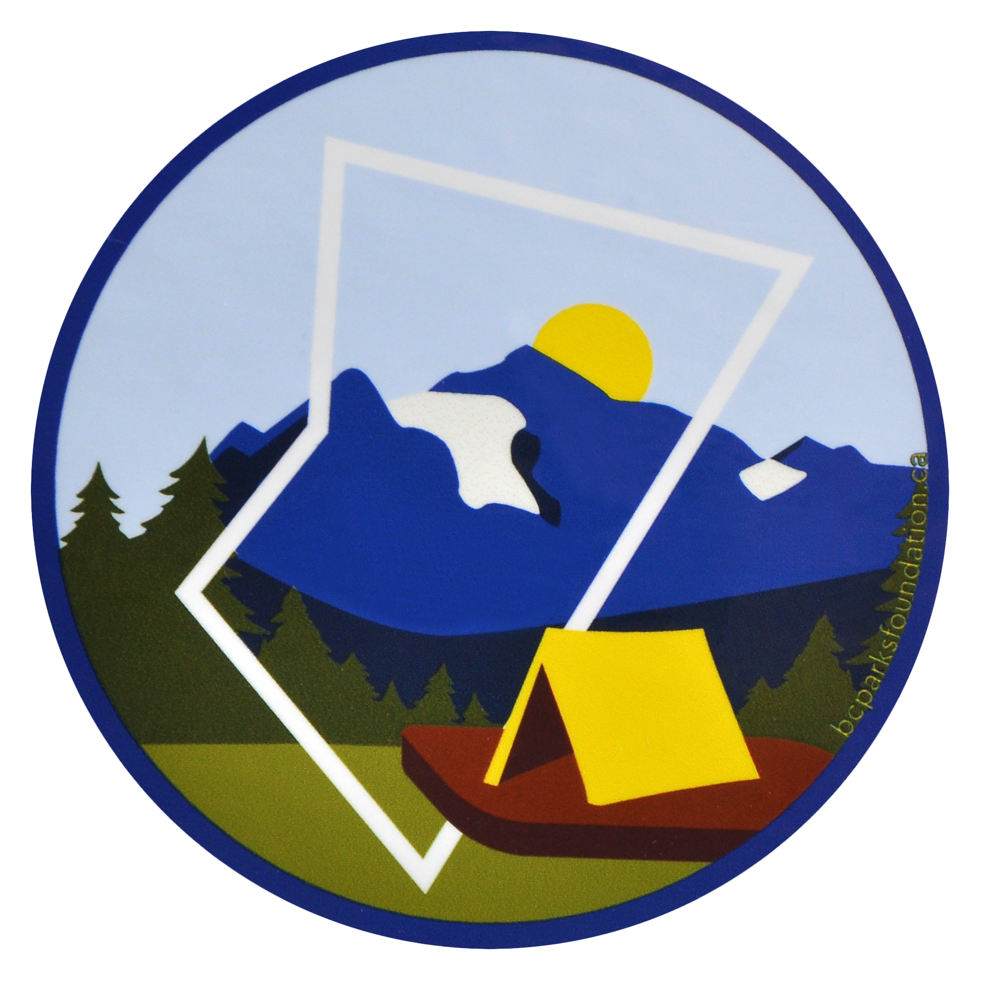 Camping Sticker