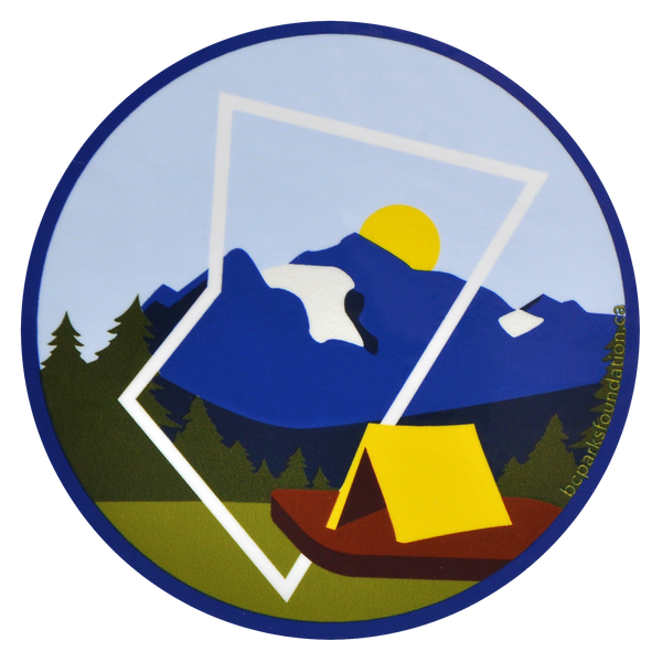 Camping Sticker